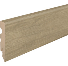 Sockelleiste mit Holzstruktur