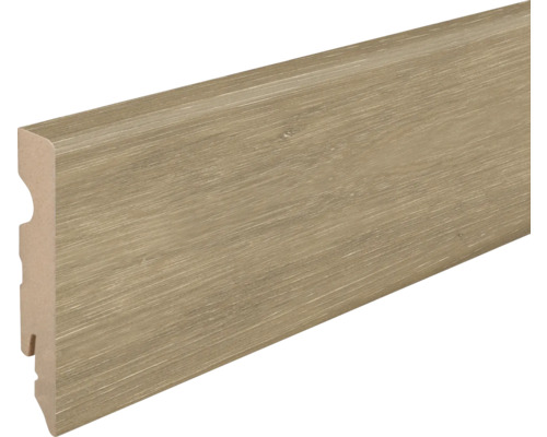 Sockelleiste mit Holzstruktur