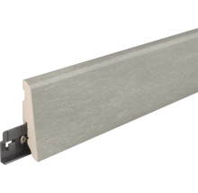 Sockelleiste mit Befestigungsclip