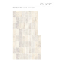 Fliesenmuster Country hellgrau, Format 30x60