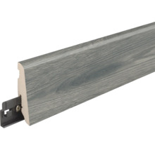 Sockelleiste mit Dekor und Befestigung