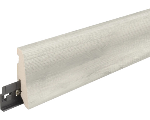 Sockelleiste mit Befestigungsclip