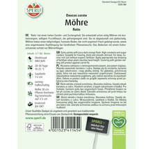 Samenpackung Möhre Rotin der Marke Sperli