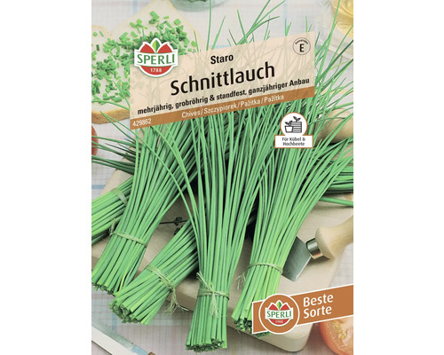 Sperli Schnittlauch Saatgutpackung für mehrjährigen Anbau