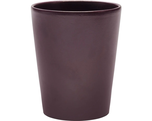 Orchideentopf Alma Keramik Ø 13,5 cm H 16 cm aubergine Blumentopf aus Keramik