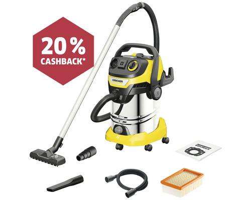 Kärcher Mehrzwecksauger mit Zubehör und 20 Prozent Cashback Aktion