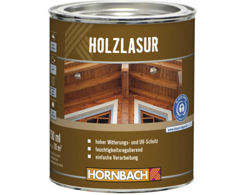 Holzlack in einer Dose von Hornbach Holzlack in einer Dose von Hornbach