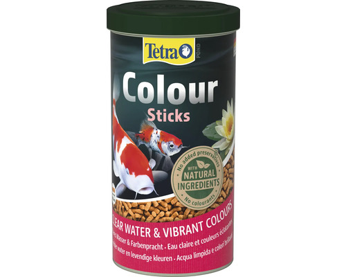 Tetra Pond Colour Sticks Fischfutterdose für Gartenteichfische