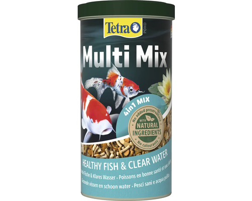 Tetra Pond Multi Mix 4in1 Fischfutter für gesunde Fische und klares Wasser