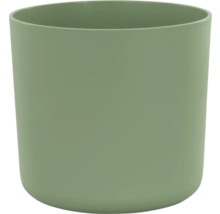 Runder Pflanztopf aus Kunststoff