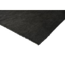 Detailansicht einer schwarzen Teichfolie