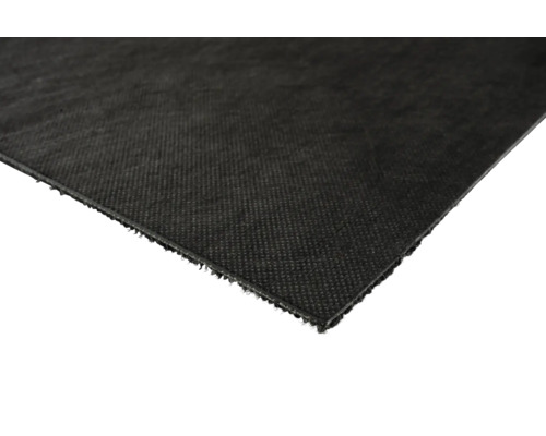 Detailansicht einer schwarzen Teichfolie