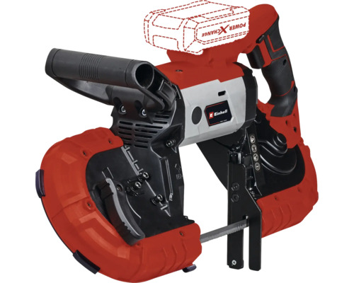 Akku-Bandsäge Einhell Power X-Change TE-MB 18/127 Li, ohne Akku und Ladegerät Einhell Akku-Bandsäge für Holz und Metall