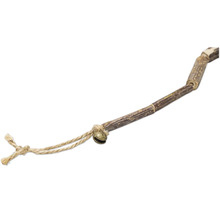 Hundespielzeug aus Holz mit Glocke