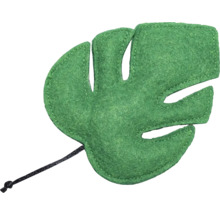 Monstera Blatt aus Filz mit Kordel