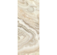 Nahaufnahme einer Bodenfliese mit Marmormuster