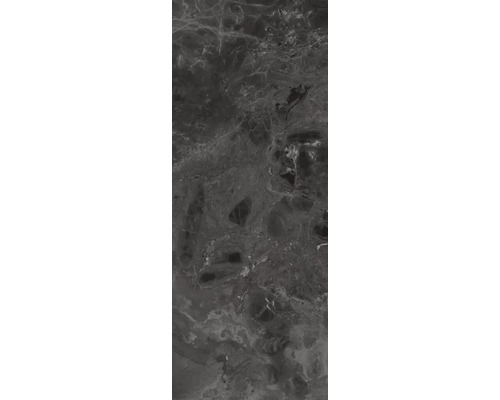 Dekorative Steinzeugfliese mit Marmoroptik.