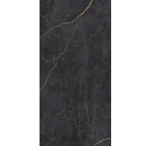 Dunkle Bodenfliese mit Marmorierung