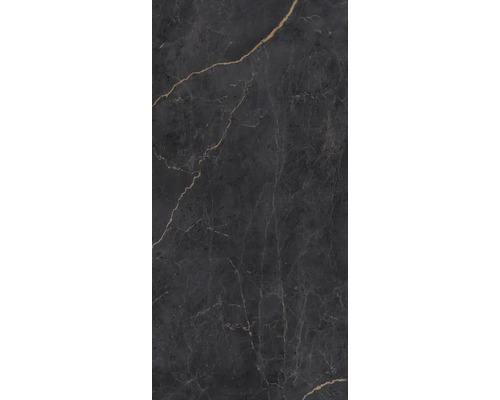 Dunkle Bodenfliese mit Marmorierung