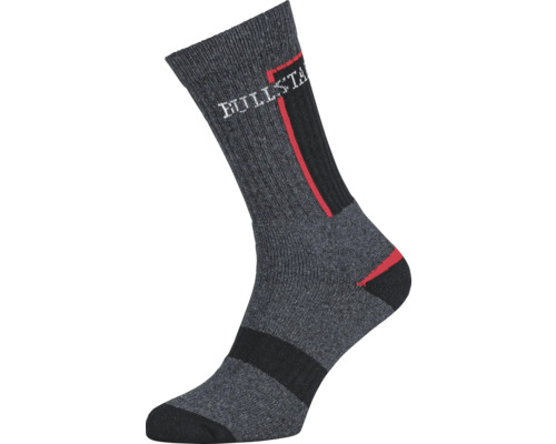 Graue Herrensocke mit dem Hillsta Logo
