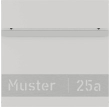 Briefkasten mit der Aufschrift Muster 25a