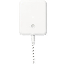 Weißer Smart Home Hub mit Kabel