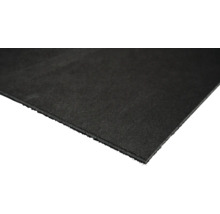 Schwarze Antirutschmatte für den Boden