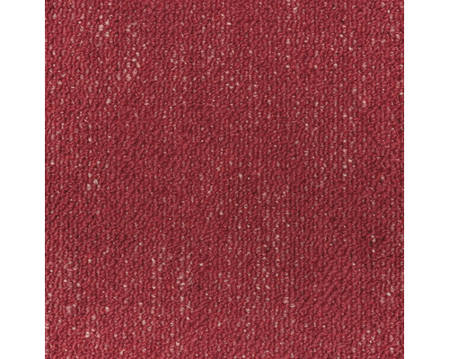 Nahaufnahme eines roten Teppichs mit Melierung