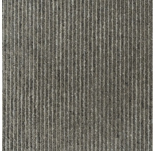 Detailansicht eines gerippten Teppichs.