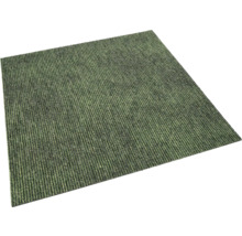 Quadratische Teppichfliese mit gerippter Textur