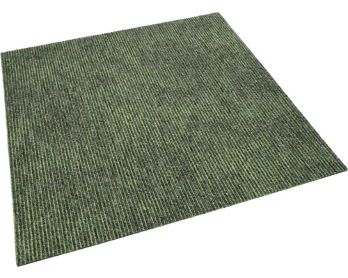 Quadratische Teppichfliese mit gerippter Textur
