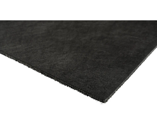 Nahaufnahme einer Unkrautvliesbahn