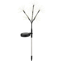 Solarleuchte mit Leuchtdrahtblüten für den Garten