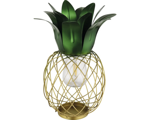 Dekorative Ananaslampe mit Glühbirne