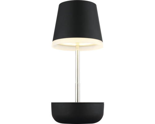 Tischleuchte mit Schirm und Sockel