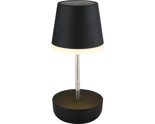 Tischleuchte mit Lampenschirm und Metallfuß