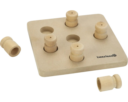 Beetztees Denkspielzeug für Haustiere aus Holz