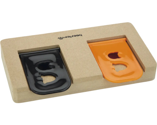 Intelligenzspielzeug für Hunde aus Holz mit zwei Schiebern