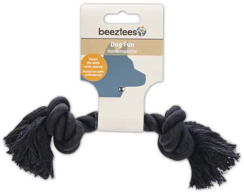 Beetztees Hundespielzeug aus Baumwollseil mit Knoten an den Enden