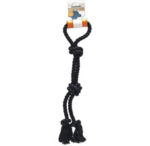 Hundespielzeug aus Baumwollseil mit Knoten und Fransen