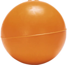 Orangefarbene Spielplatzkugel aus Kunststoff