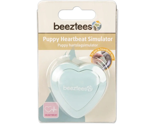 Beeztees Logo Puppy Herzschlagsimulator in Verpackung