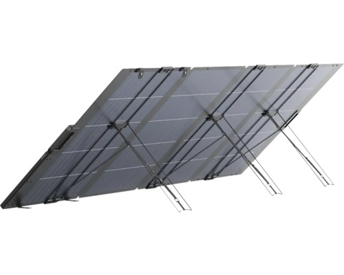 Tragbares Solarpanel mit Stützfüßen