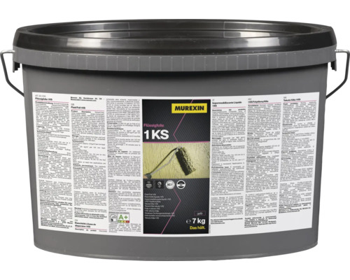 Flüssigfolie 1KS Murexin 7kg Eimer Flüssigfolie 1KS von Murexin, sieben Kilogramm