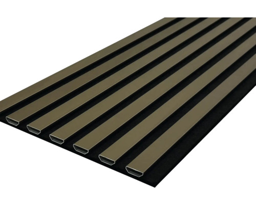 Akustikpaneel mit Lamellen zur Schallabsorption