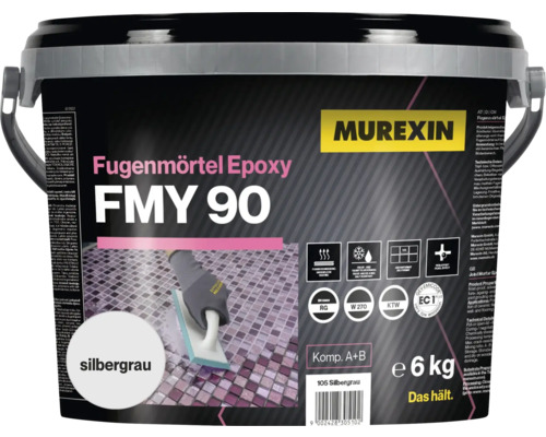 Murexin Fugenmörtel Epoxidharz FMY 90, 6 Kilogramm Eimer