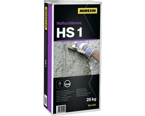 Murexin Haftschlämme HS 1, 25 Kilogramm Sack, Anwendungsbeispiel mit Handwerker