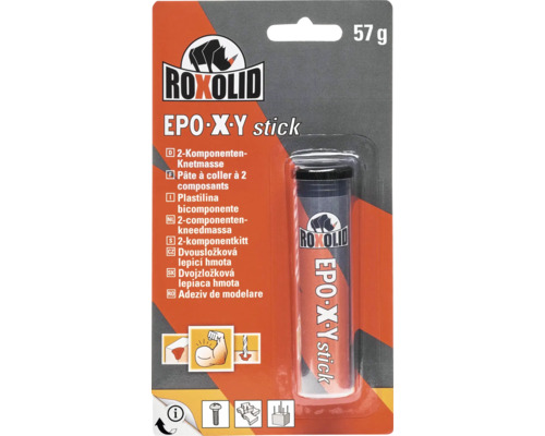 Roxolid EPO-X-Y Stick 2-Komponenten-Knetmasse, 57 Gramm