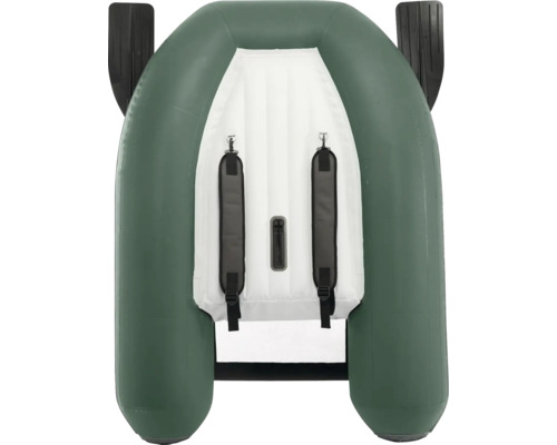 Aufblasbares Boot mit Paddeln für Wassersport und Freizeitaktivitäten