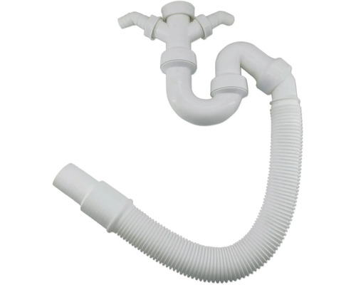 Ablaufgarnitur mit Geräteanschluss